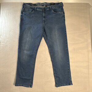 Buffalo David Bitton Jeans Mens 42 X 31 Evan-X Slim Straight Stretch Med Wash